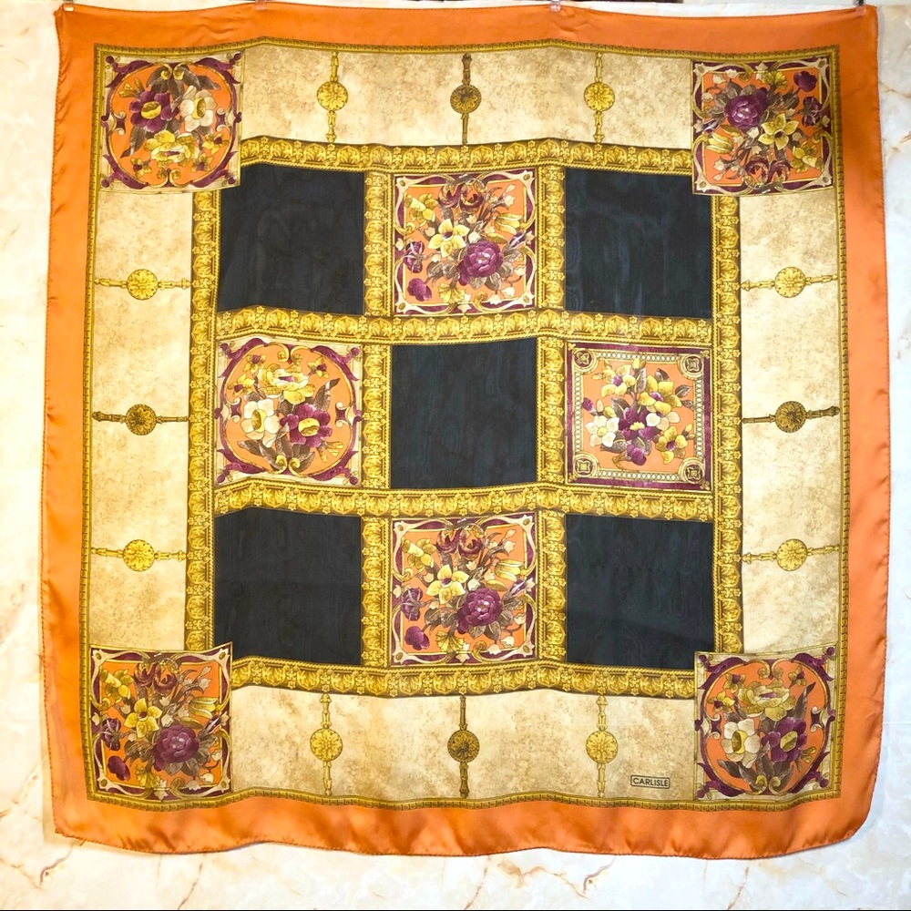 Carlisle Silk & Nylon square Scarf